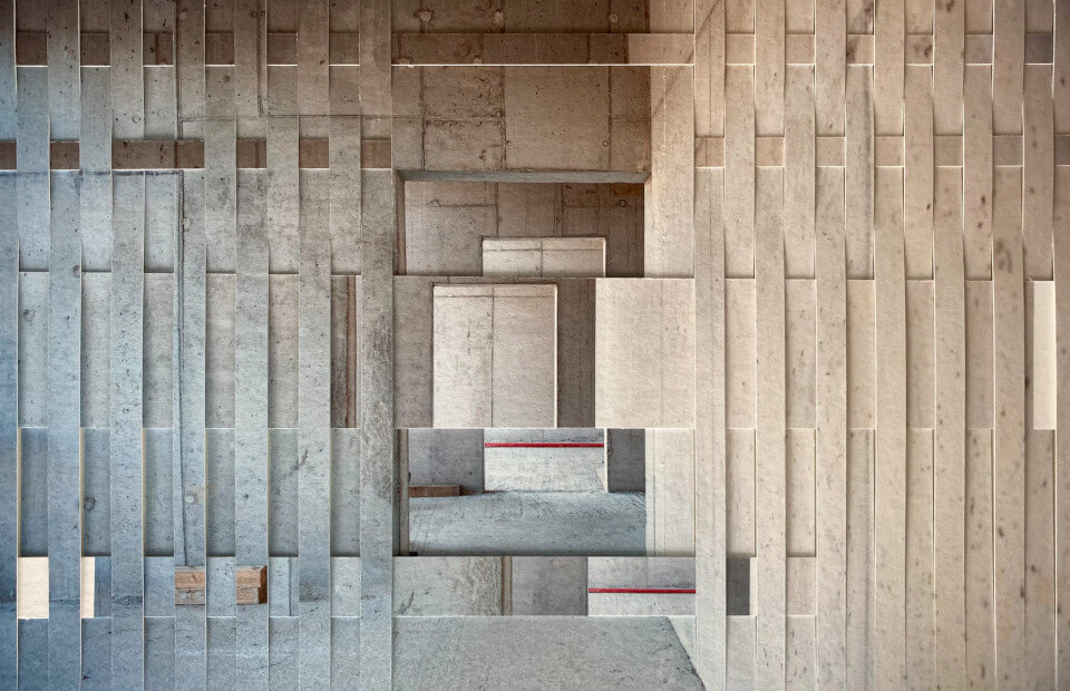 Nicole Keller - ARCHITEXTUR - Rohbau I - Galerie RIECK